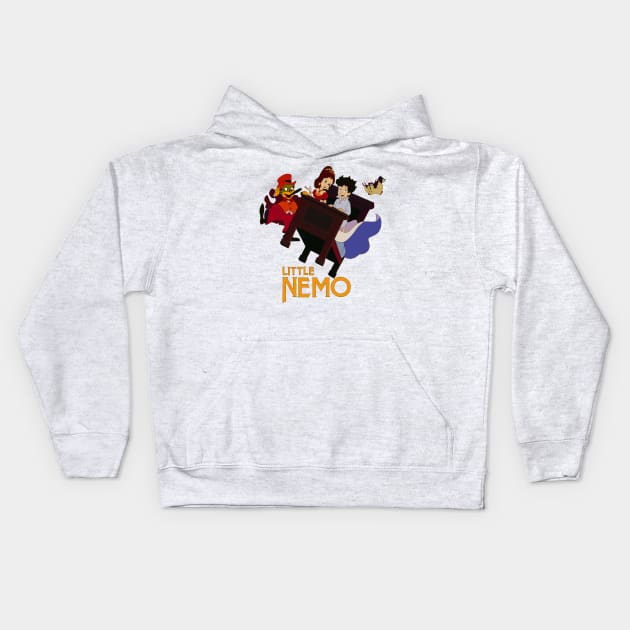 Little Nemo 1989 Animated Film Kids Hoodie by GoneawayGames